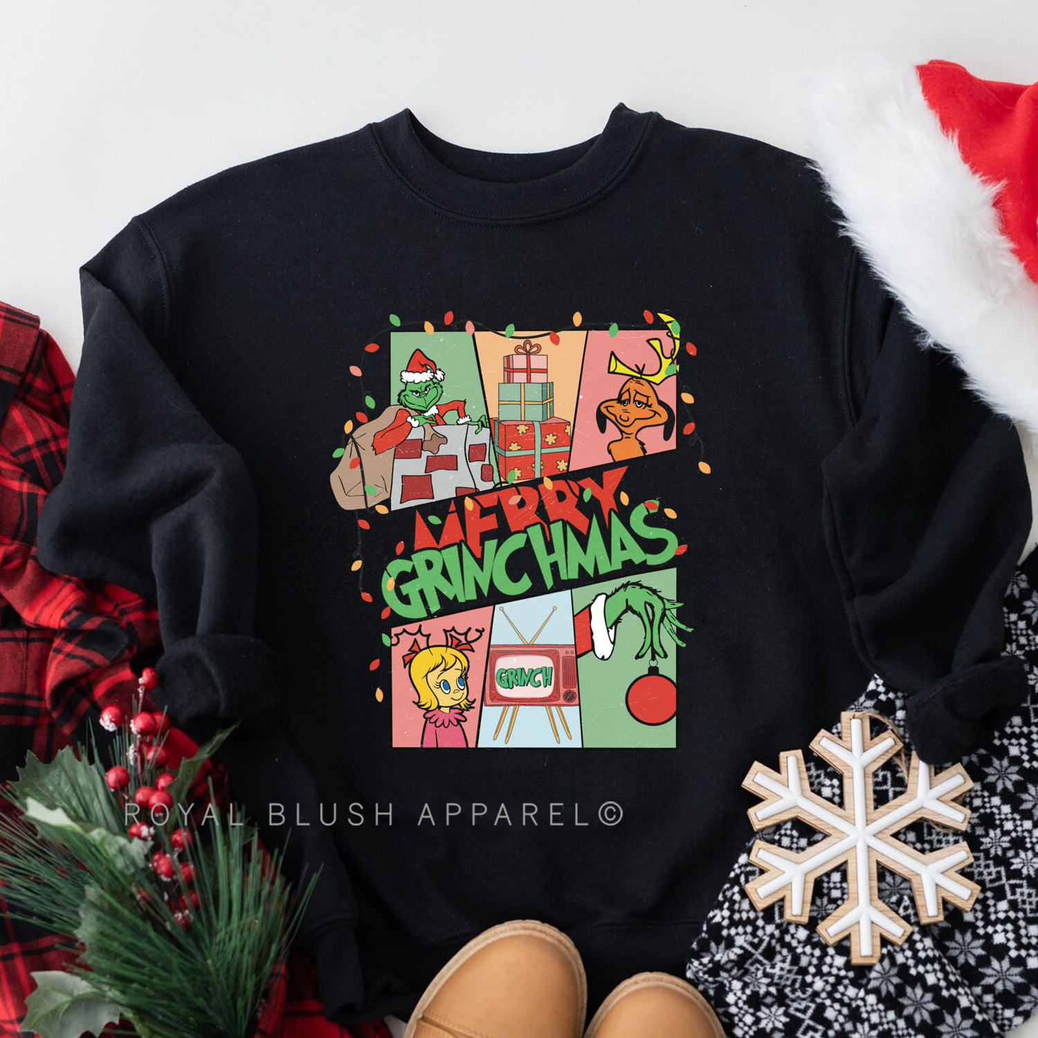 Grinchmas Poster  - SMALL BLACK CREW