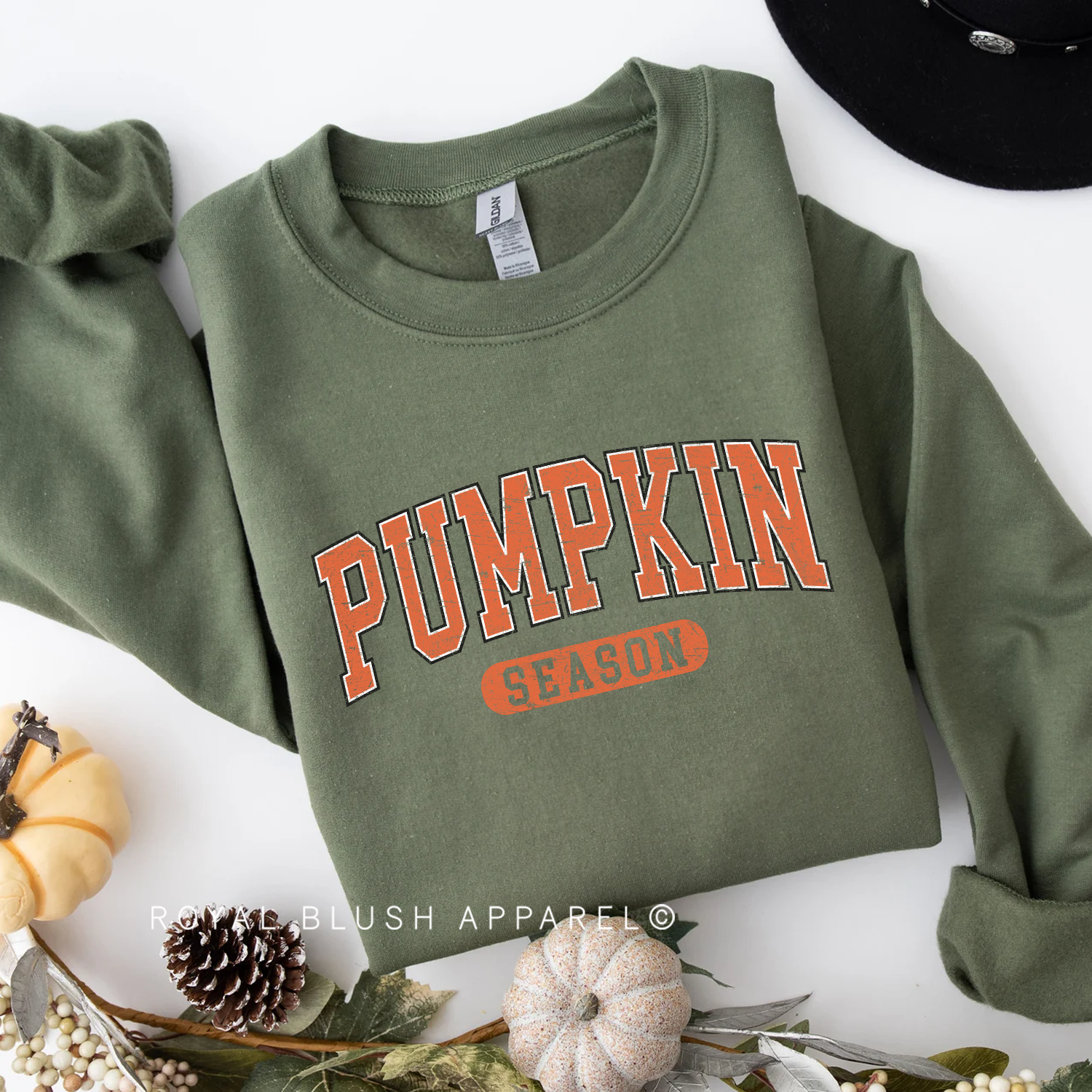 Orange PUMPKIN SEASON Sweatshirt