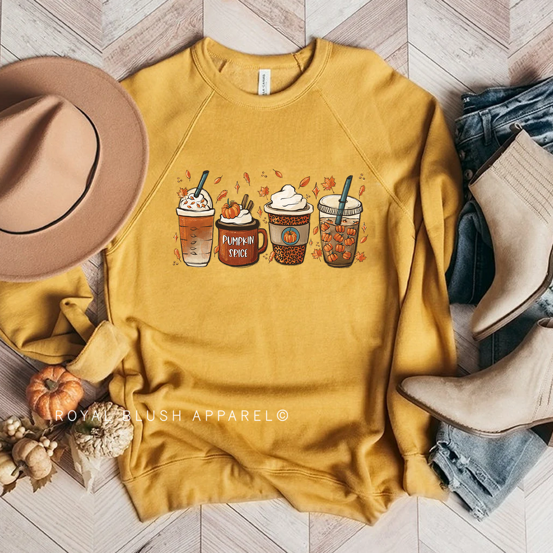 Pumpkin Spice Coffee Babe Crewneck