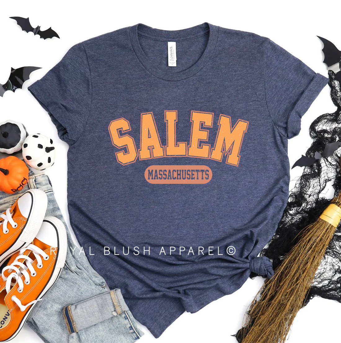 Salem Massachusetts Relaxed Unisex T-shirt