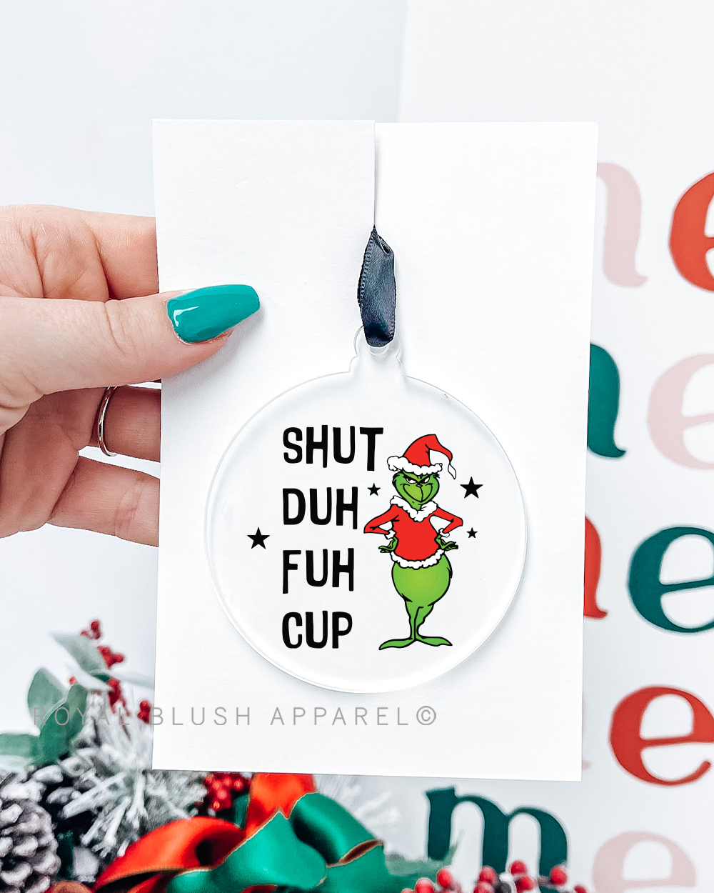 Grinch Shut Duh Fuh Cup Christmas Mug - Jolly Family Gifts