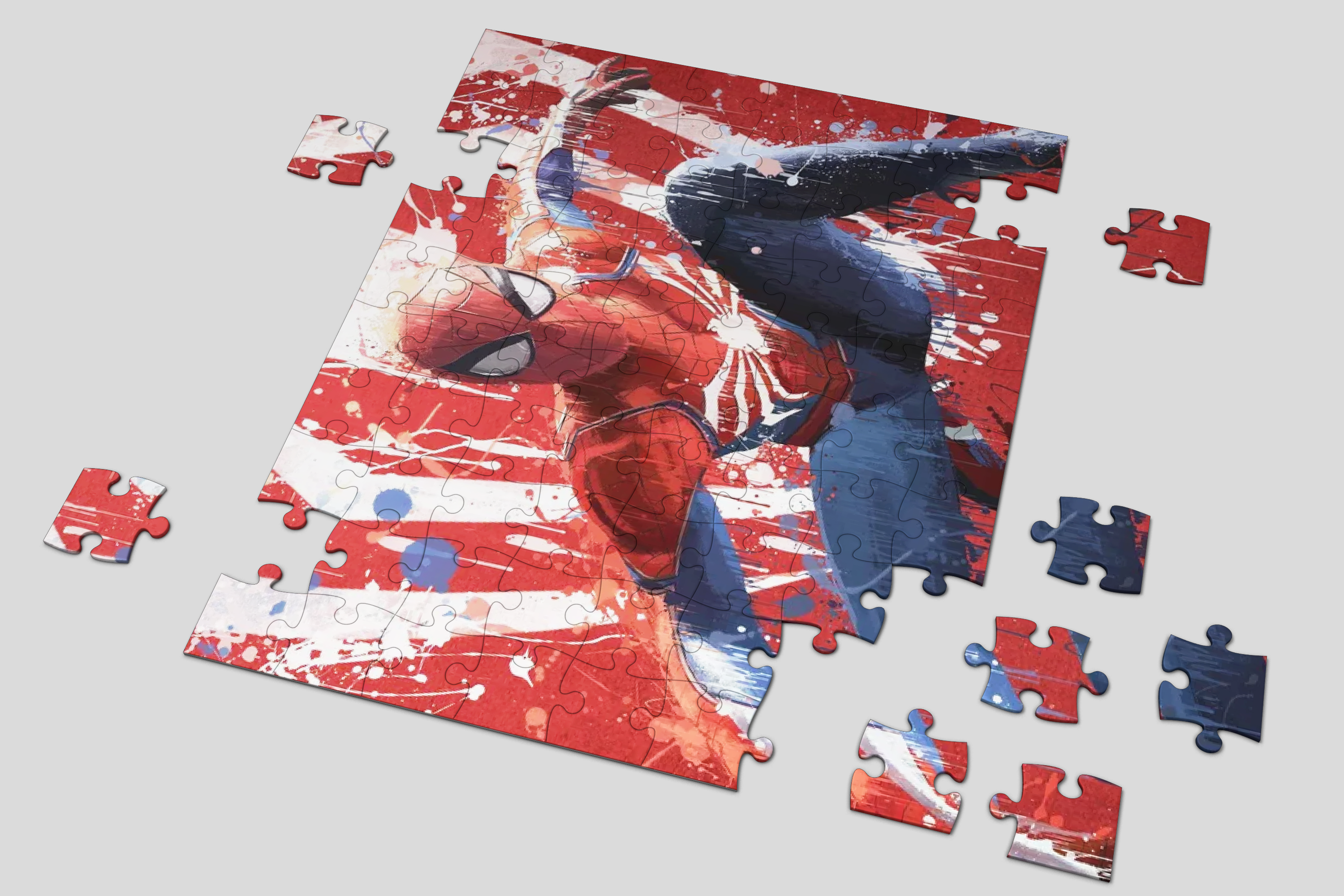 Spiderman Theme Puzzle