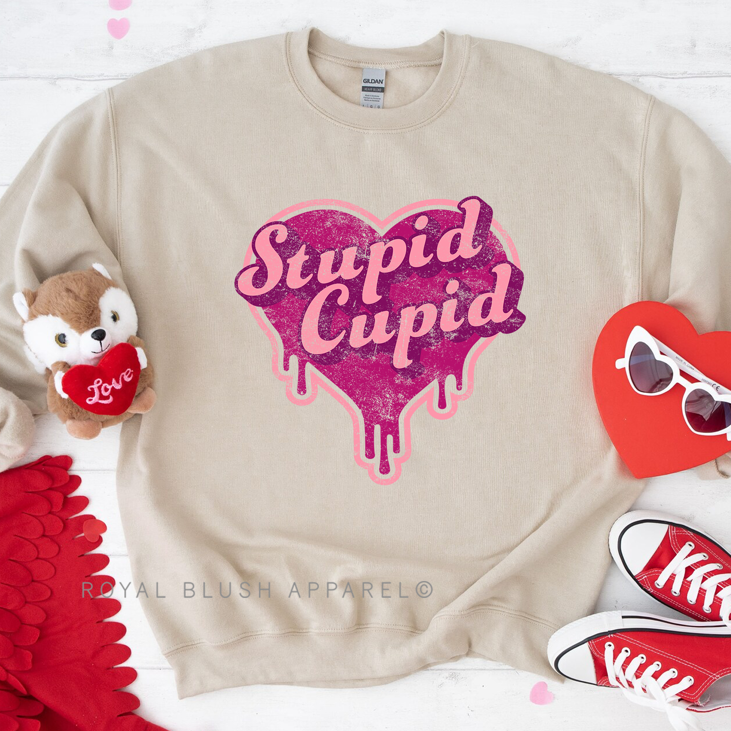 Stupid Cupid Sweatshirt