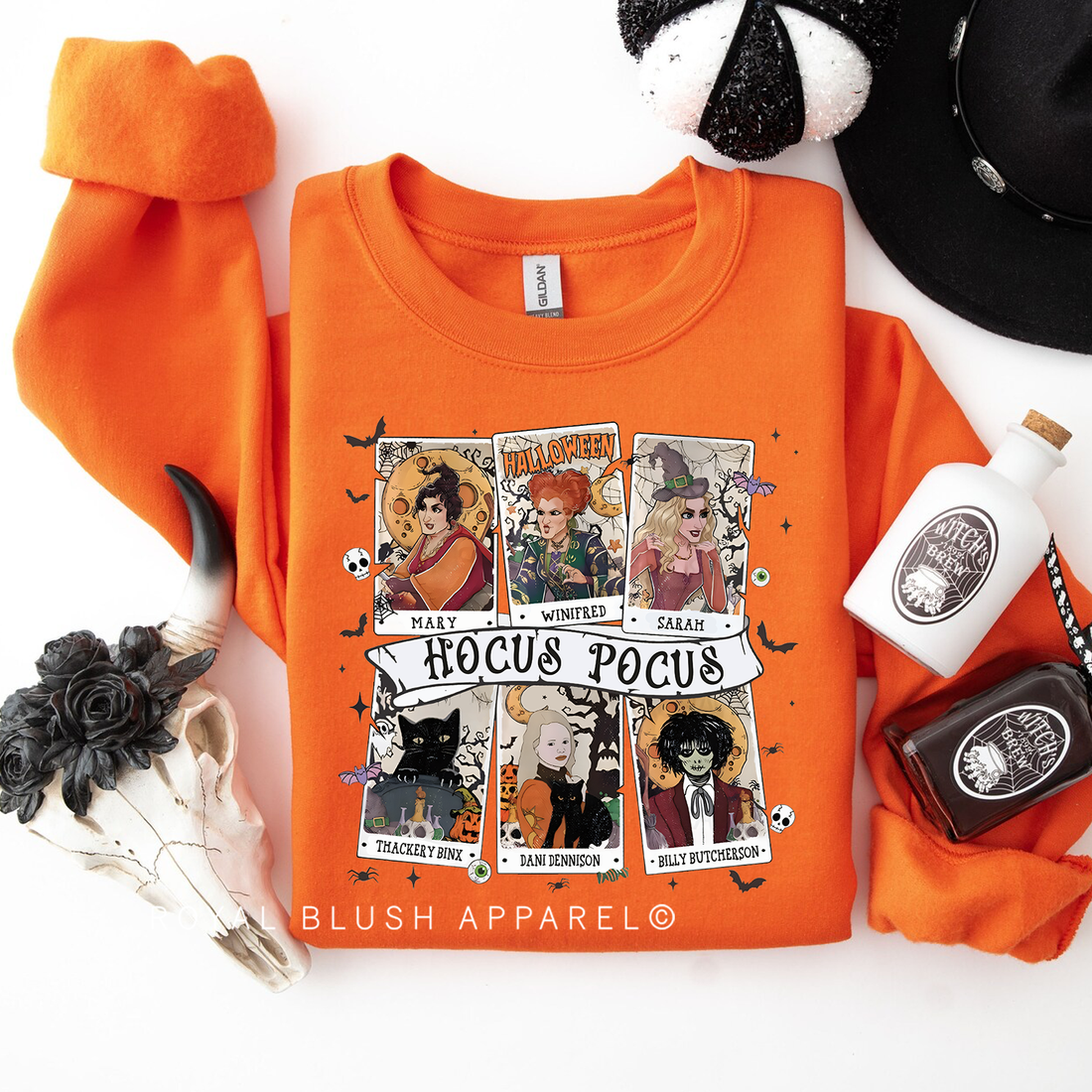 Hocus Pocus Tarot Cards Sweatshirt