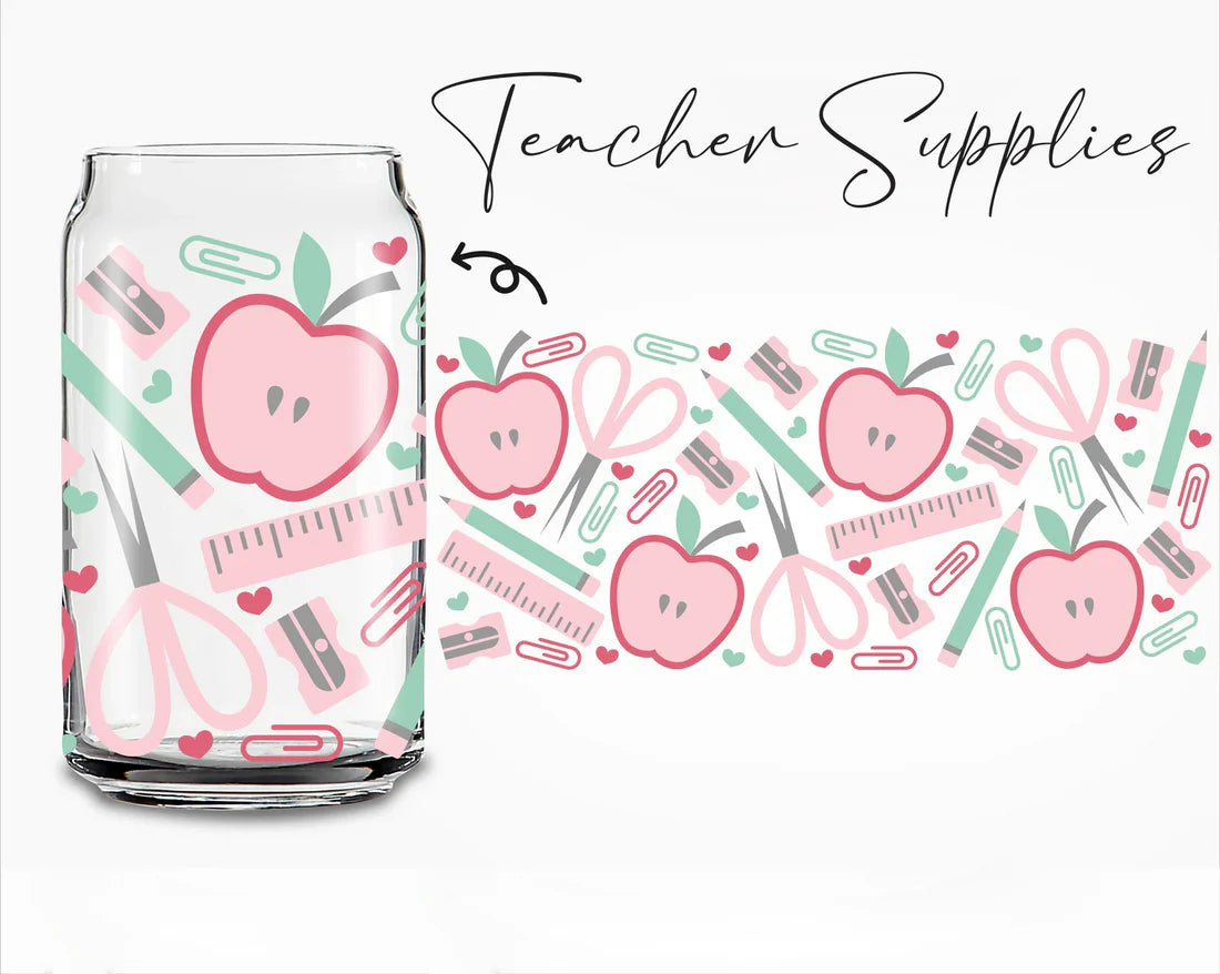 Teacher Supplies Iced Coffee Glass