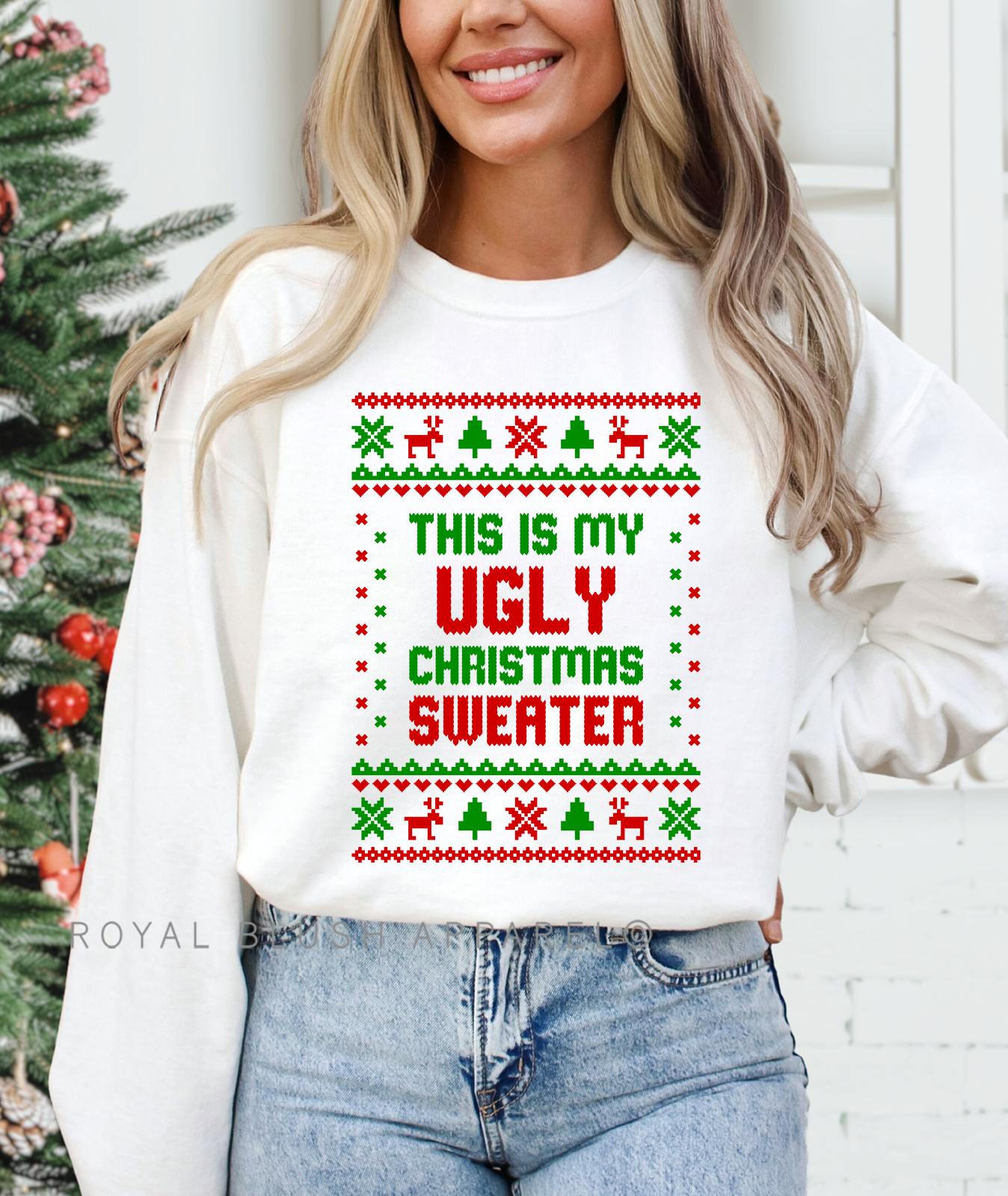 This Is My Ugly Christmas Sweater Sweatshirt