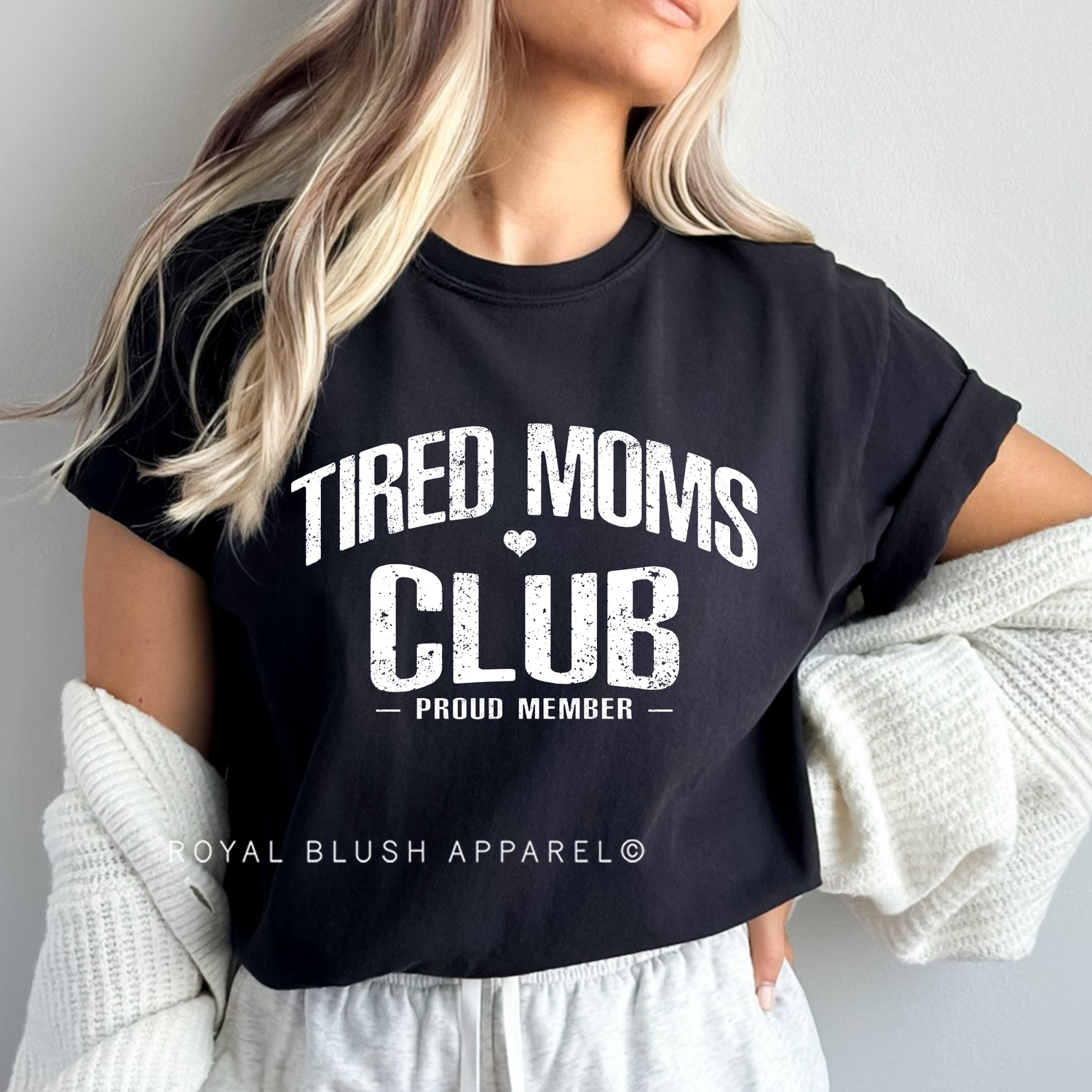 Tired Moms Club Relaxed Unisex T-shirt