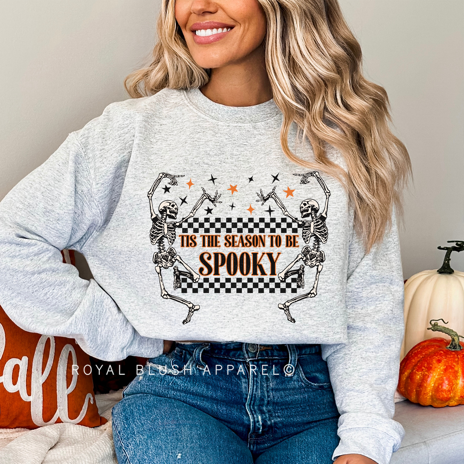 Skeleton Tis The Season To Be Spooky Sweatshirt