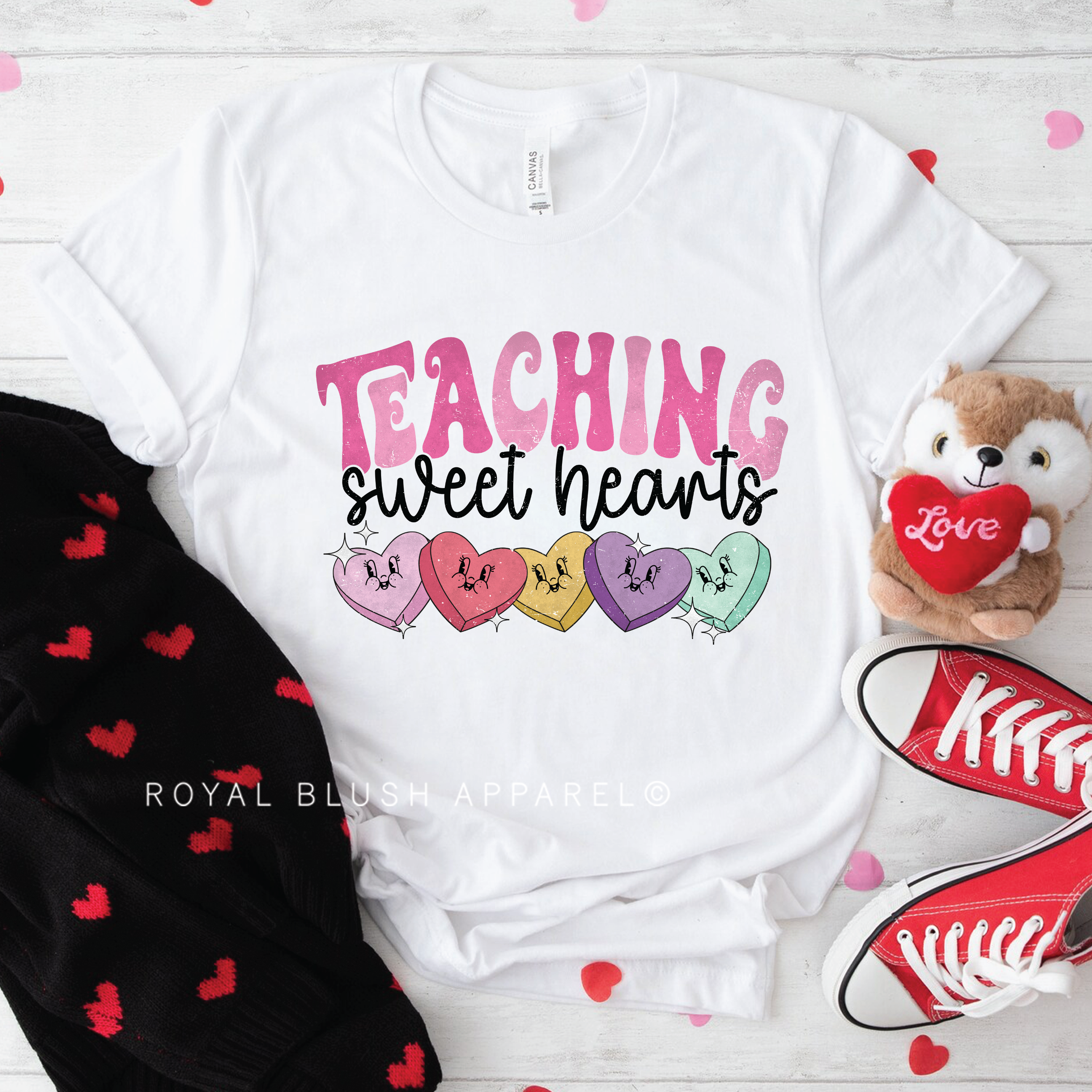 Teaching Sweethearts Relaxed Unisex T-shirt