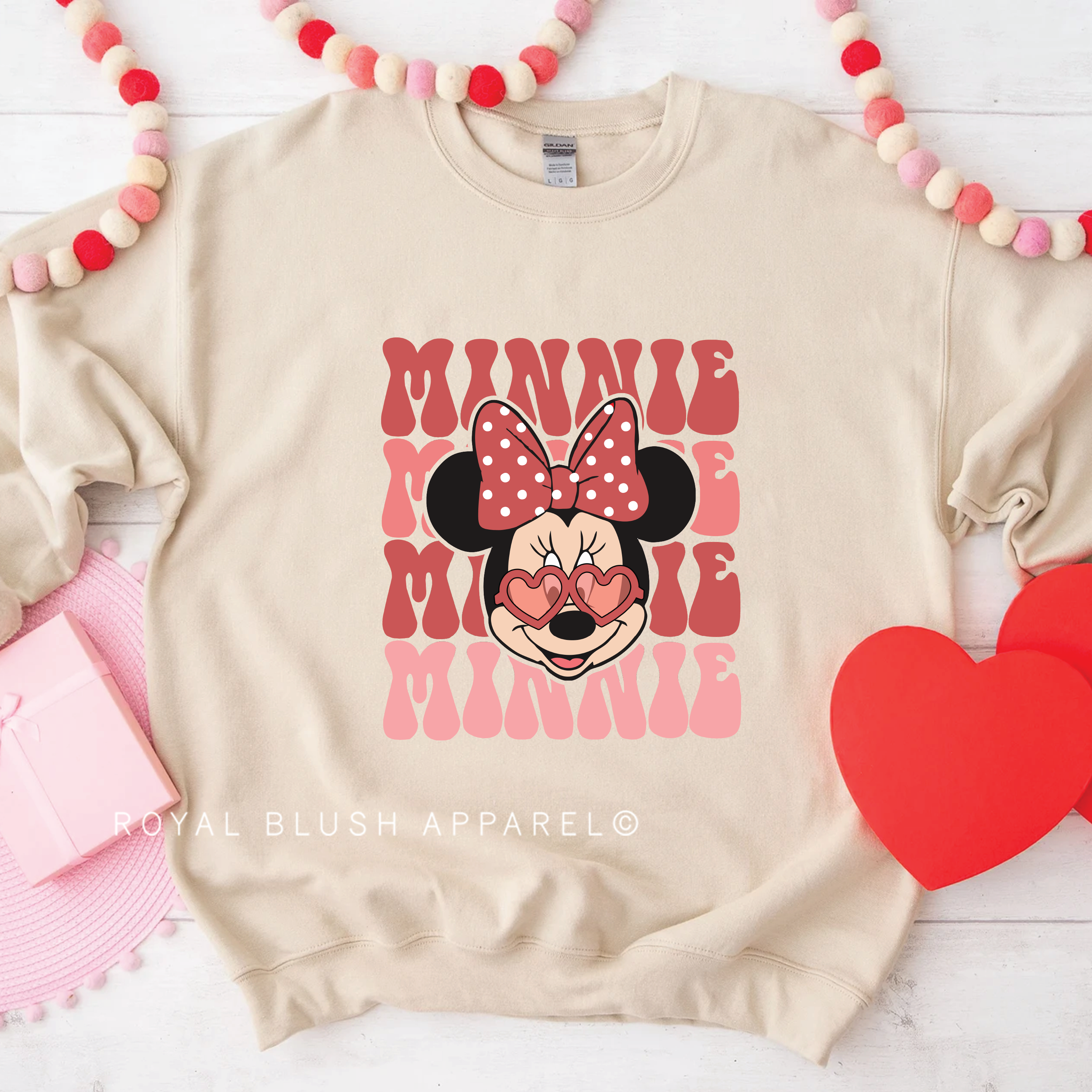 Minnie Sunglasses Sweatshirt