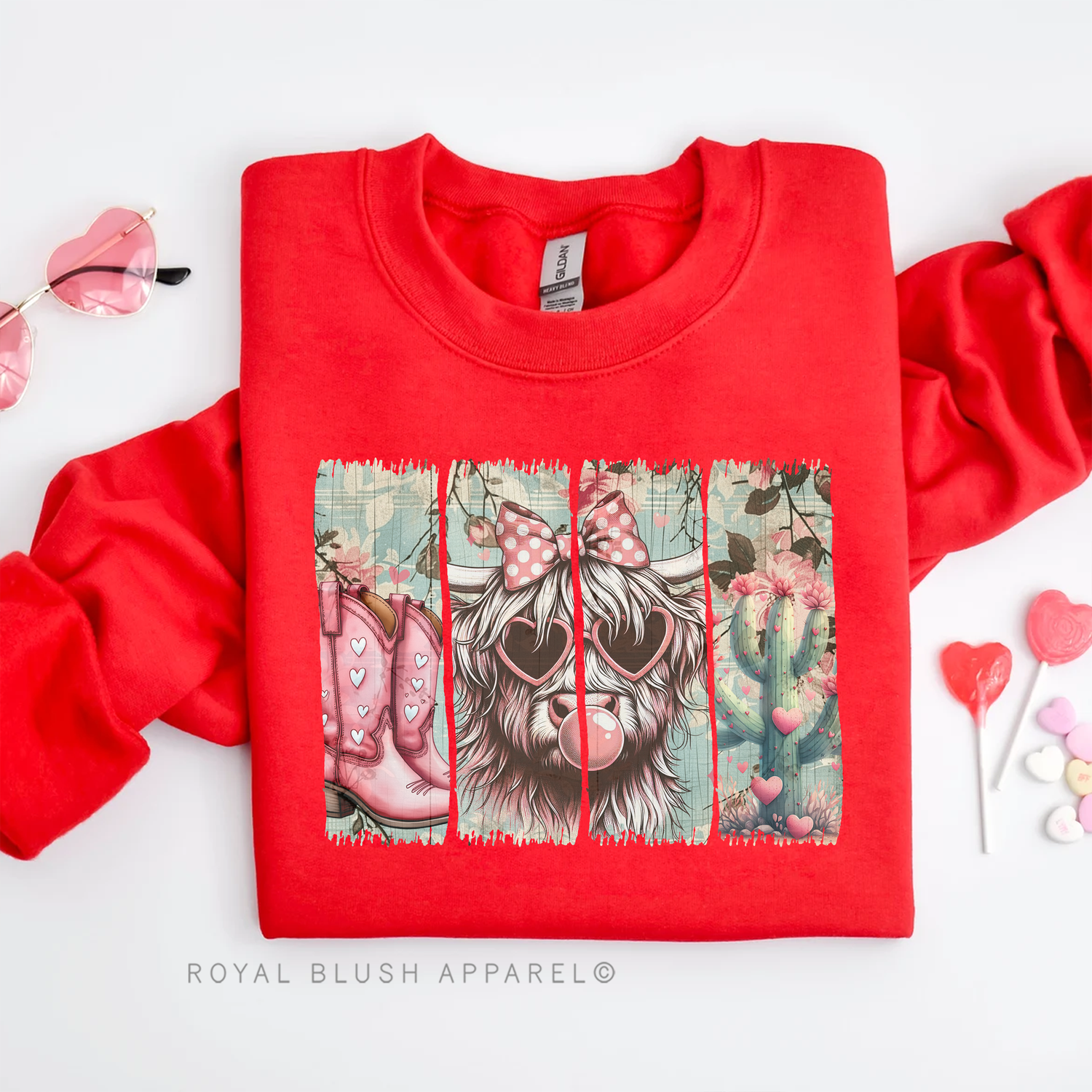 Western Valentine Sweatshirt