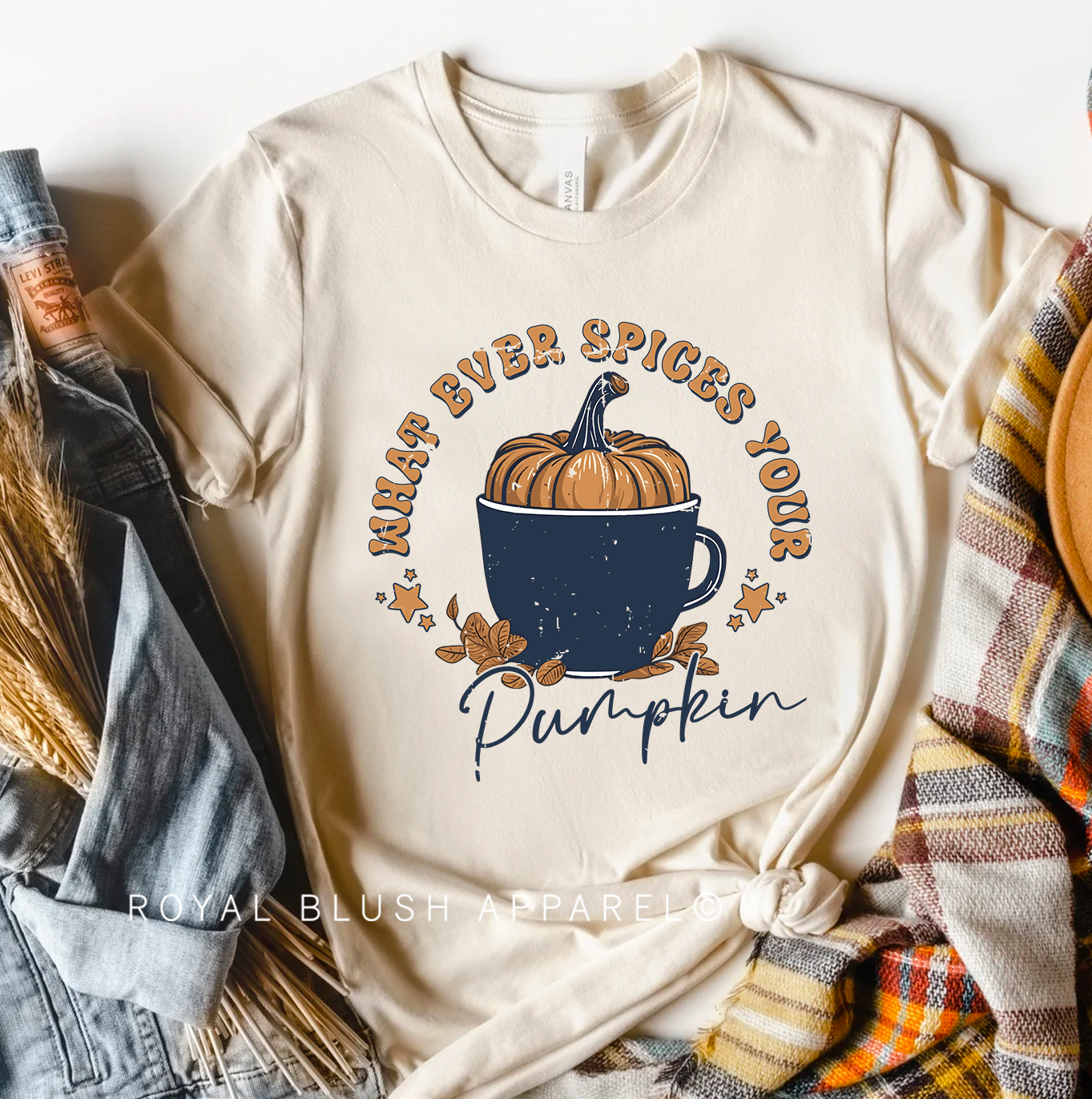 Whatever Spices Your Pumpkin Relaxed Unisex T-shirt