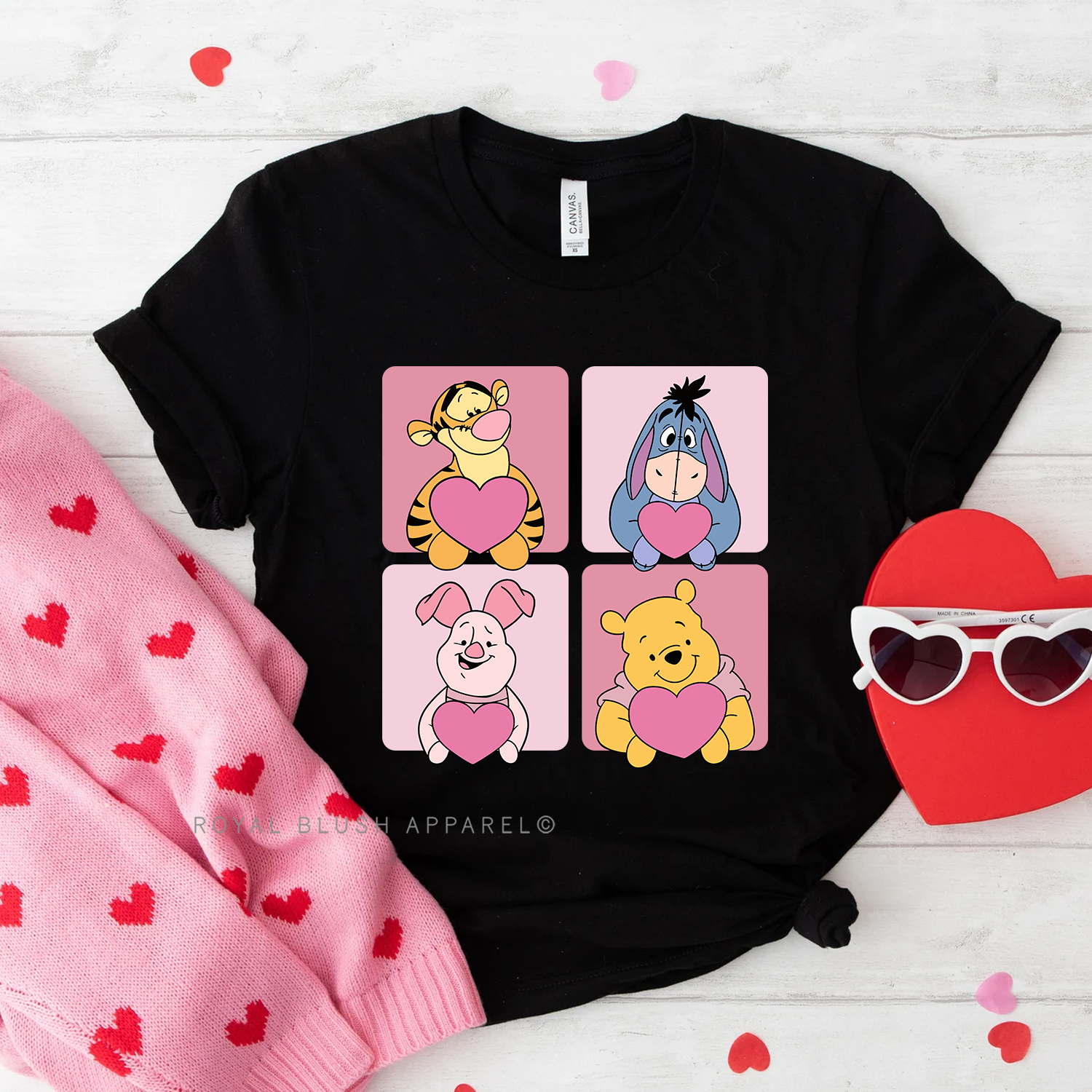 Winnie &amp; Friends Relaxed Unisex T-shirt