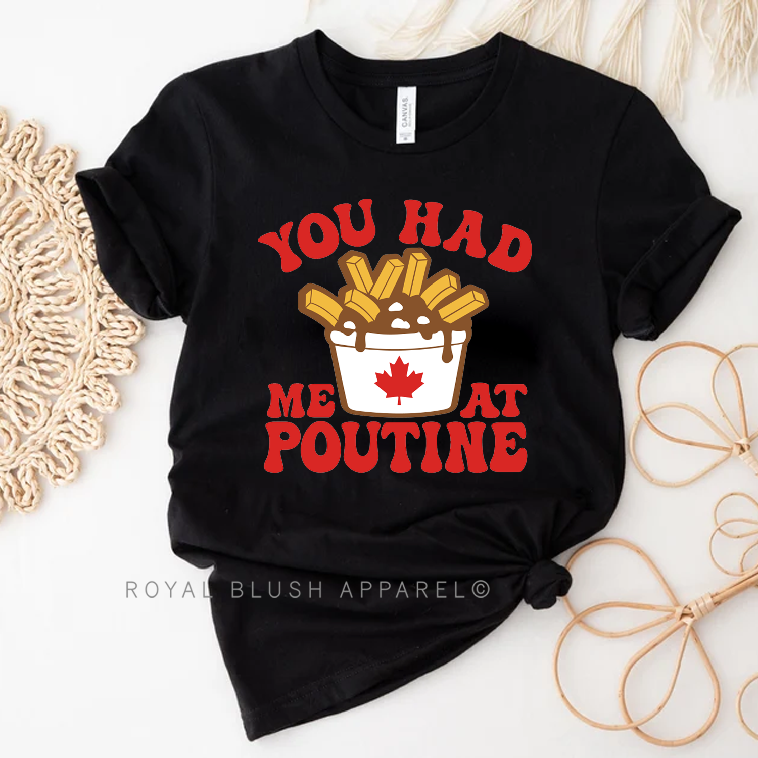 You Had Me At Poutine Relaxed Unisex T-shirt