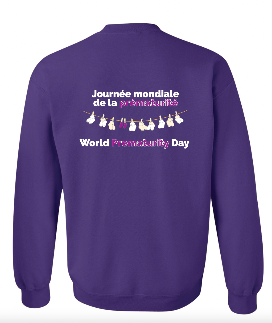 NICU World Prematurity Day Unisex Crewneck