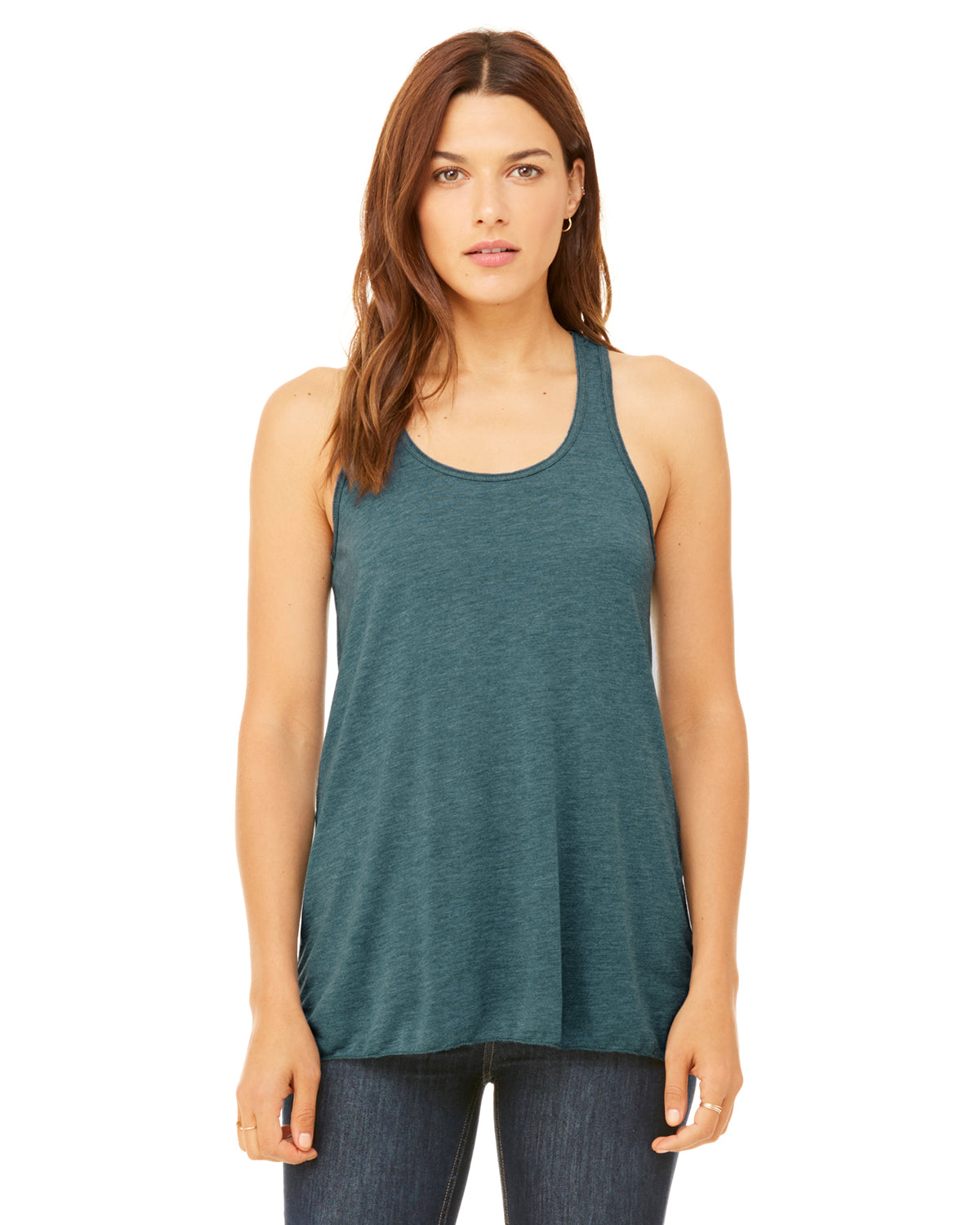 Flowy racerback 2025 tank tops