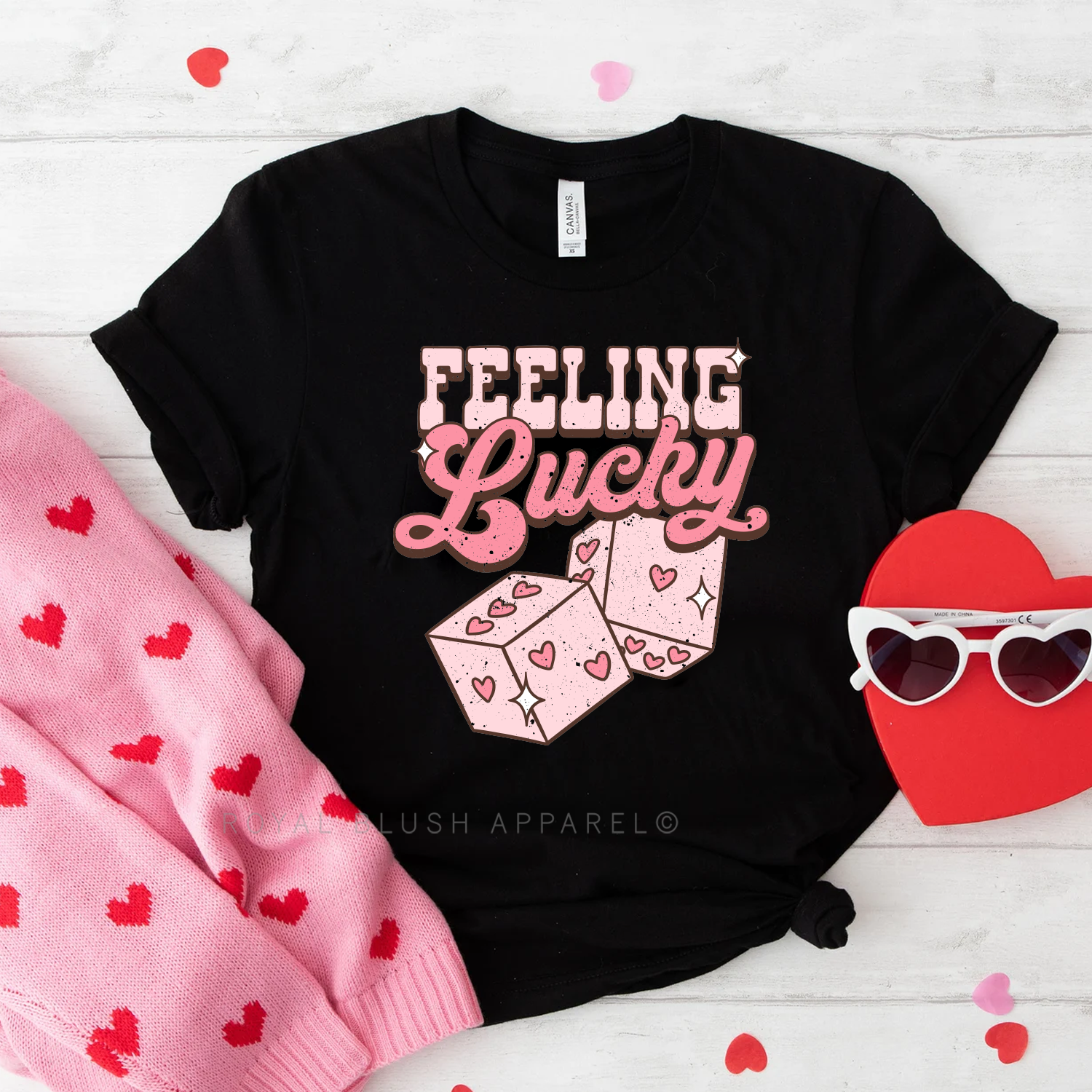 Feeling Lucky Relaxed Unisex T-shirt