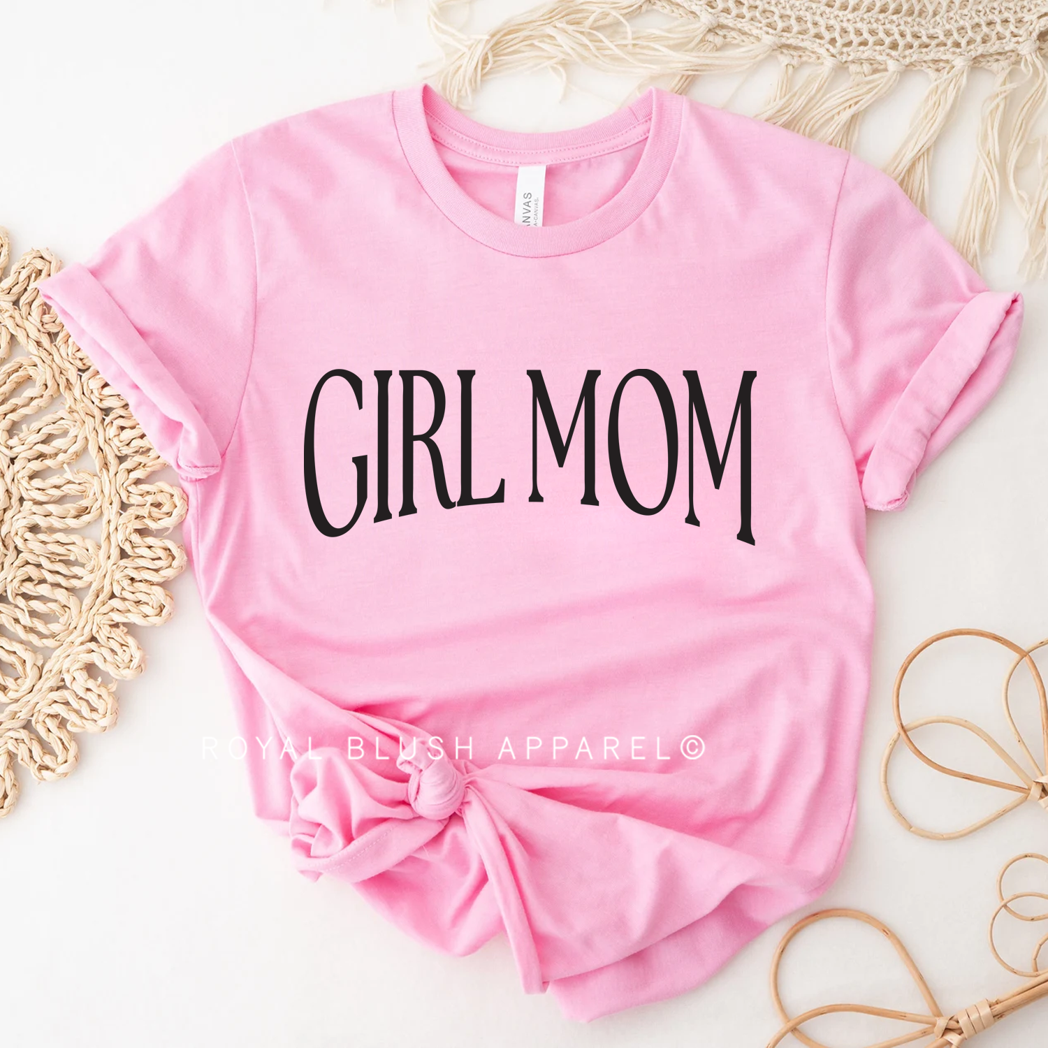 T-shirt unisexe GIRL MOM