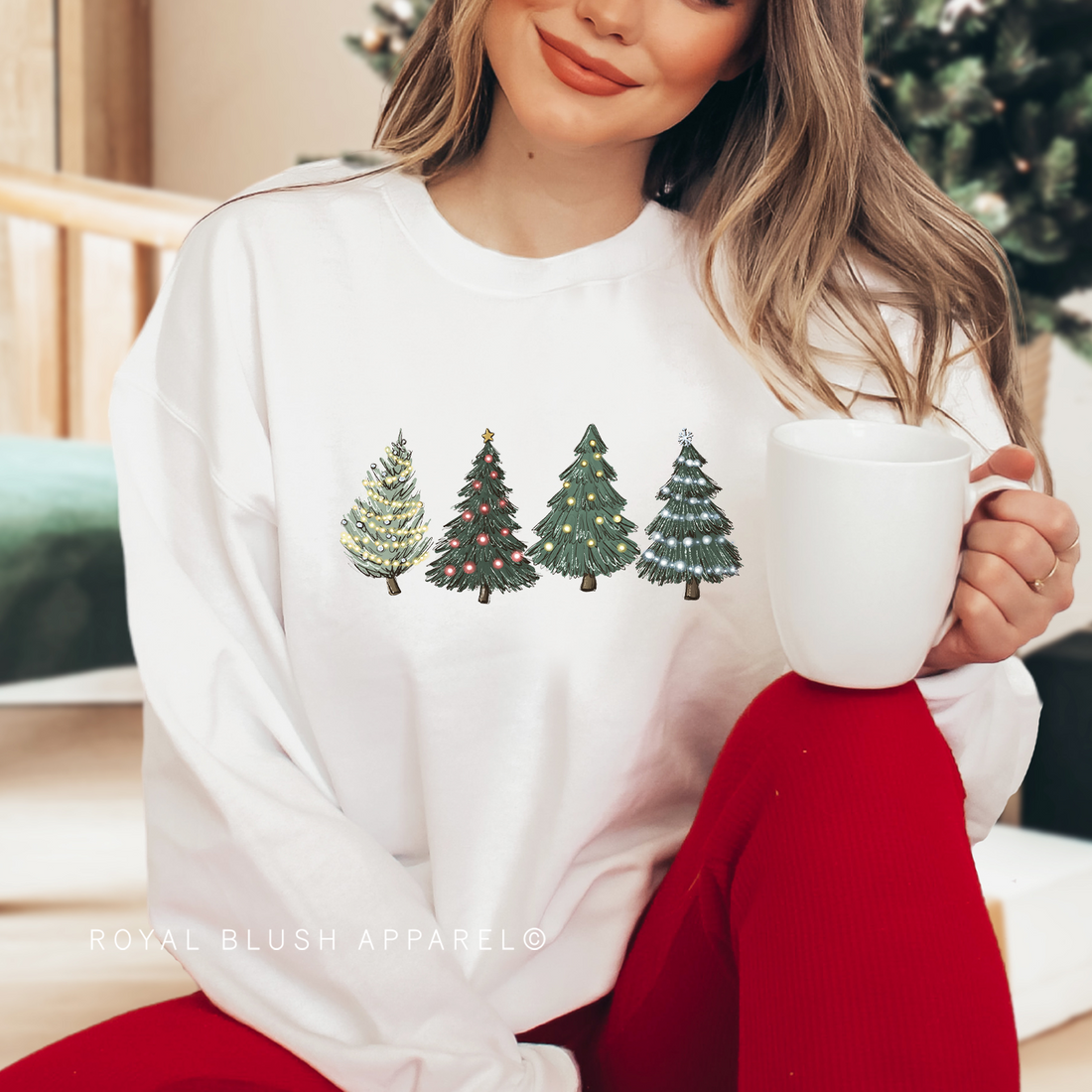 Green Trees Sweatshirt