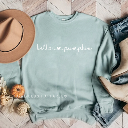 Hello♥Pumpkin Babe Crewneck