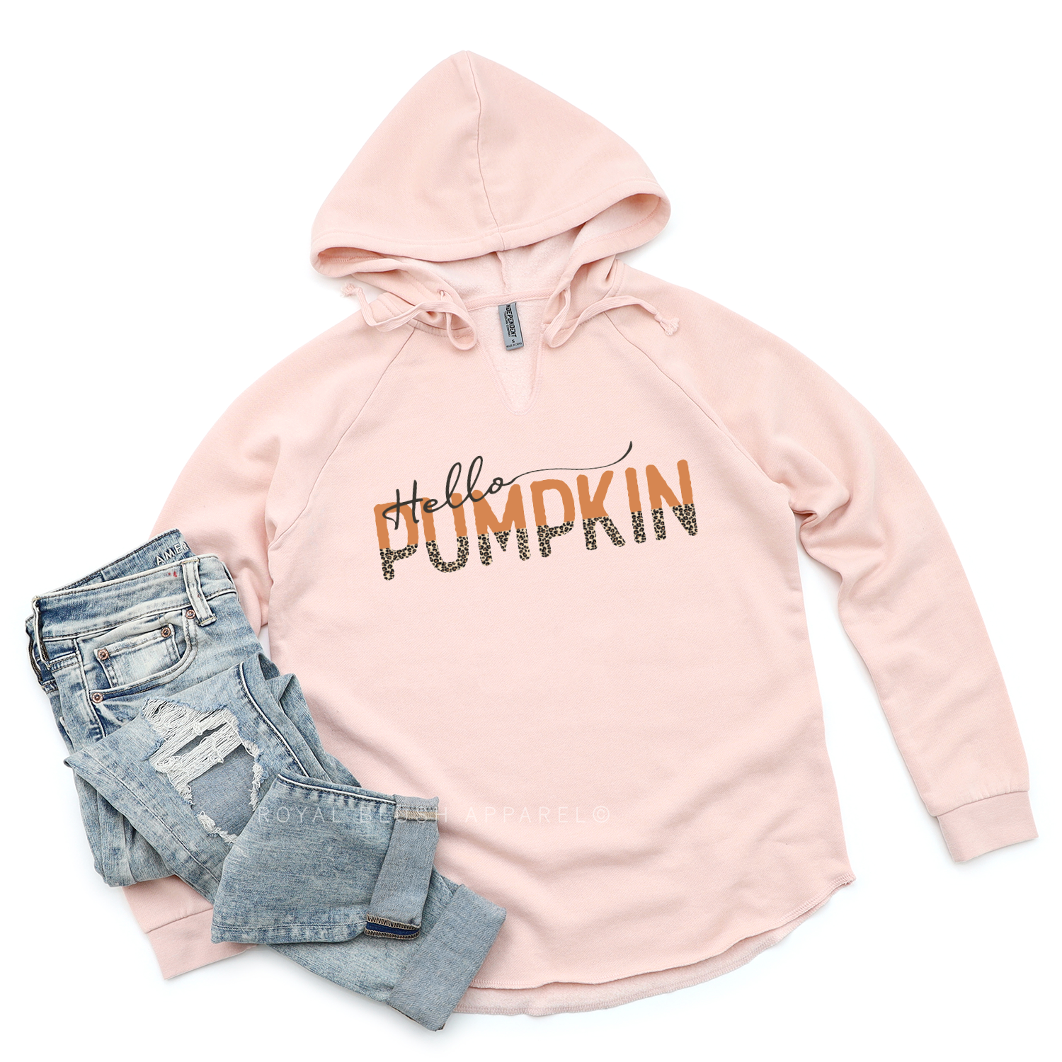 Hello Pumpkin Leopard Independent Hoodie