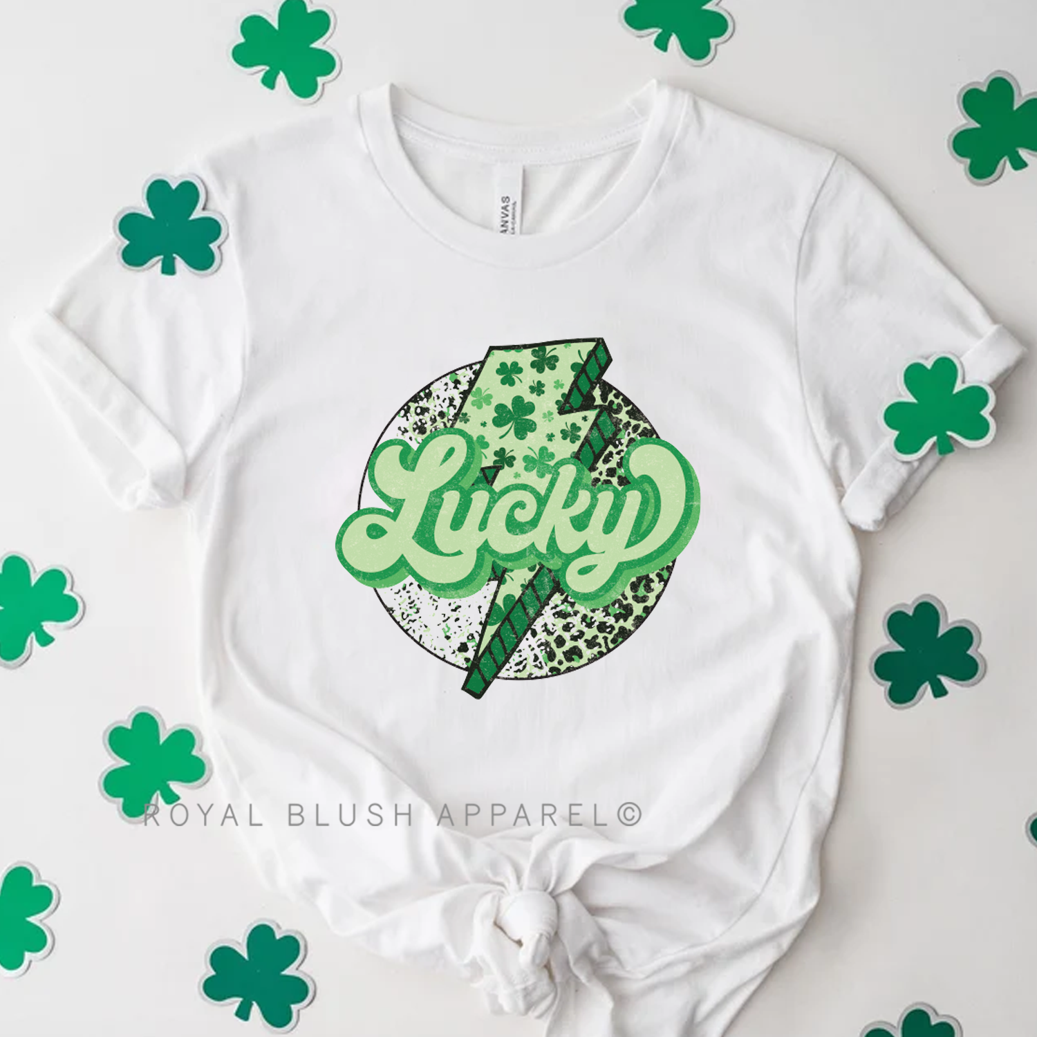 Lucky Lightning Relaxed Unisex T-shirt