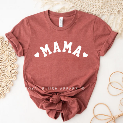 ♥ MAMA ♥ Relaxed Unisex T-shirt