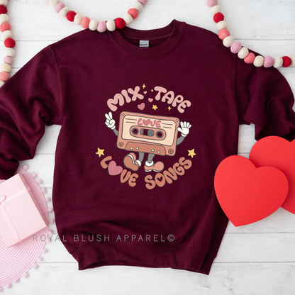 Mix Tape Love Songs Sweatshirt