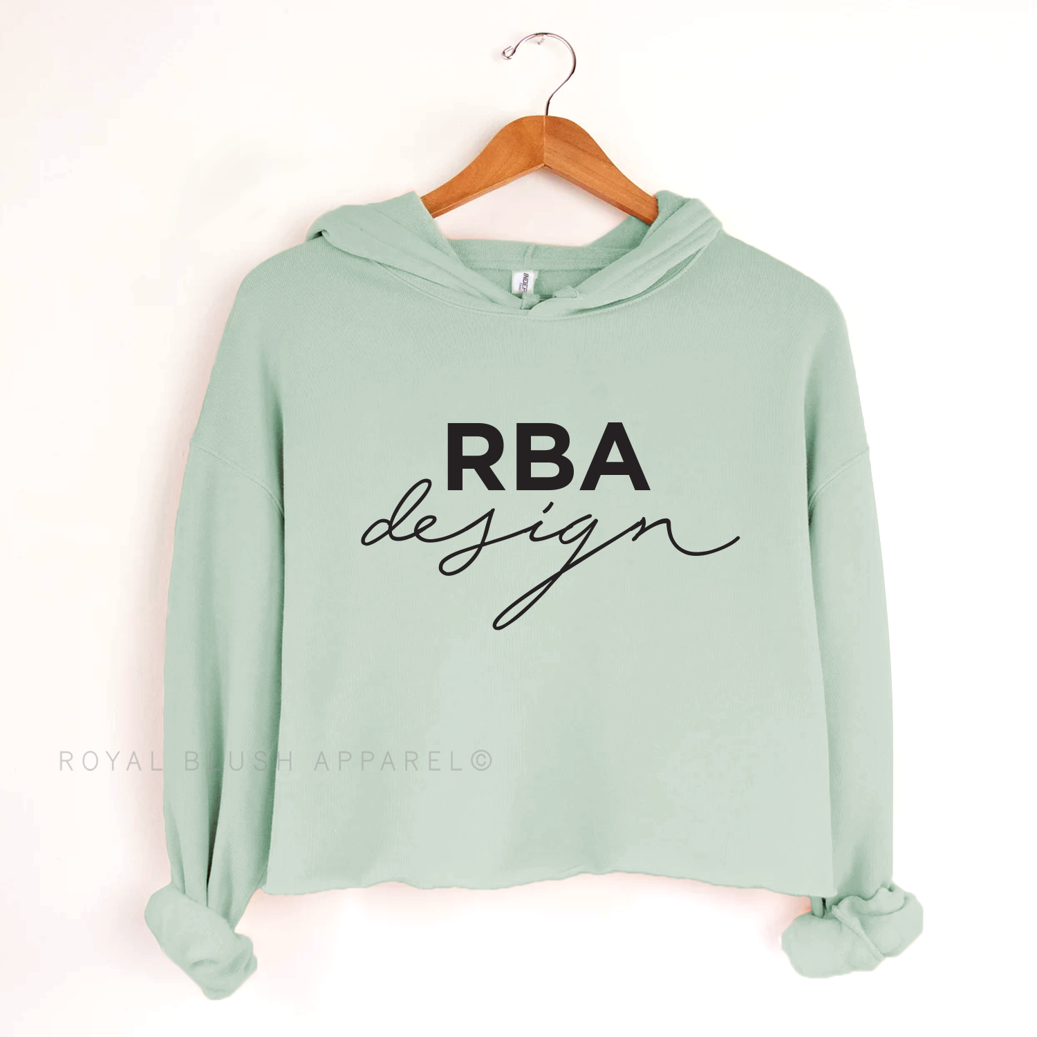 RBA Design Independent Crop Hoodie