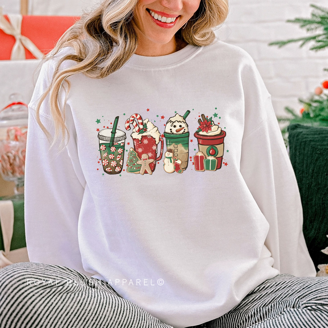 Snowman Coffee Sweatshirt