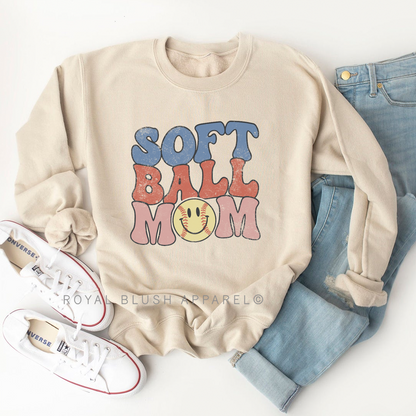 Sweat-shirt Softball Maman