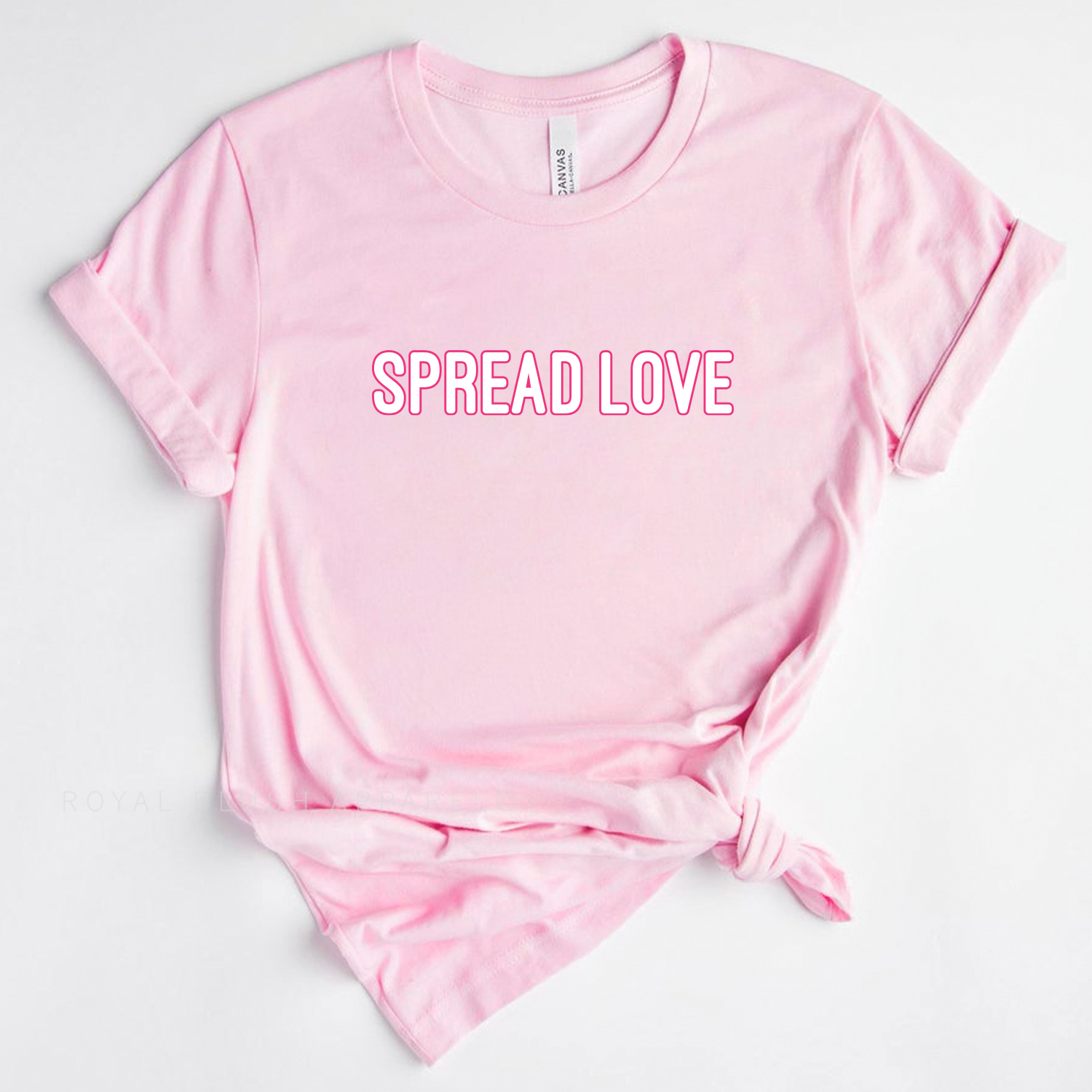 Spread Love Relaxed Unisex T-shirt